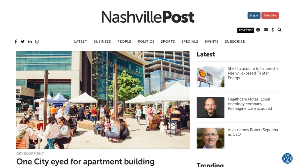Captura de Nashville Post