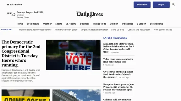 Captura de Daily Press