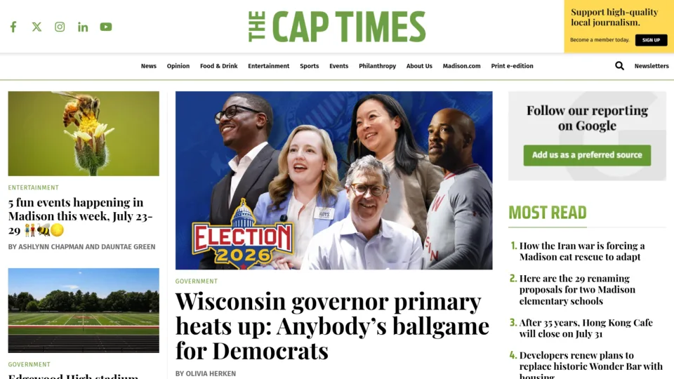 Captura de Cap Times