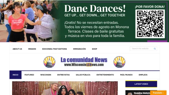 Captura de Wisconsinlc News