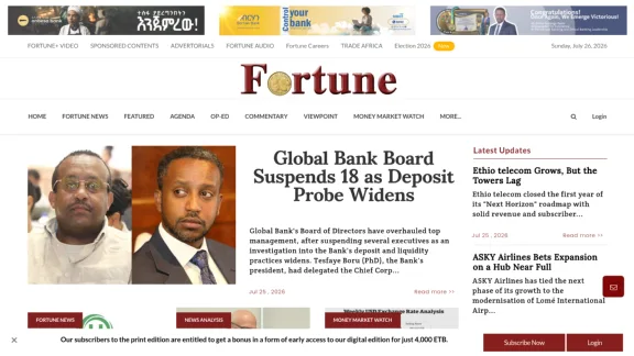 Captura de Addis Fortune