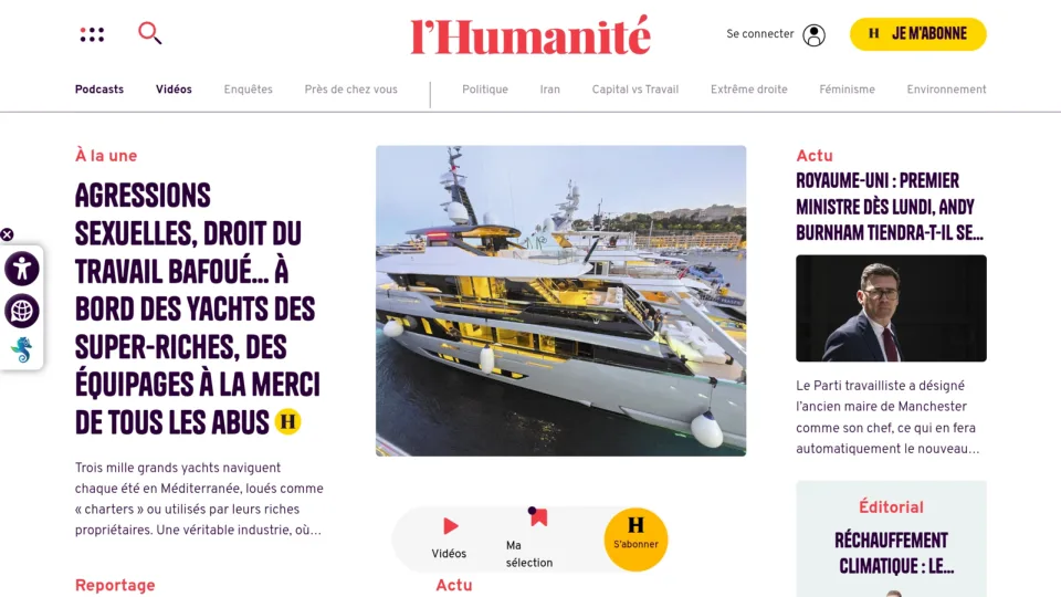 Captura de L’Humanité
