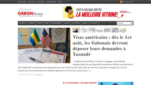 Captura de Gabon Review