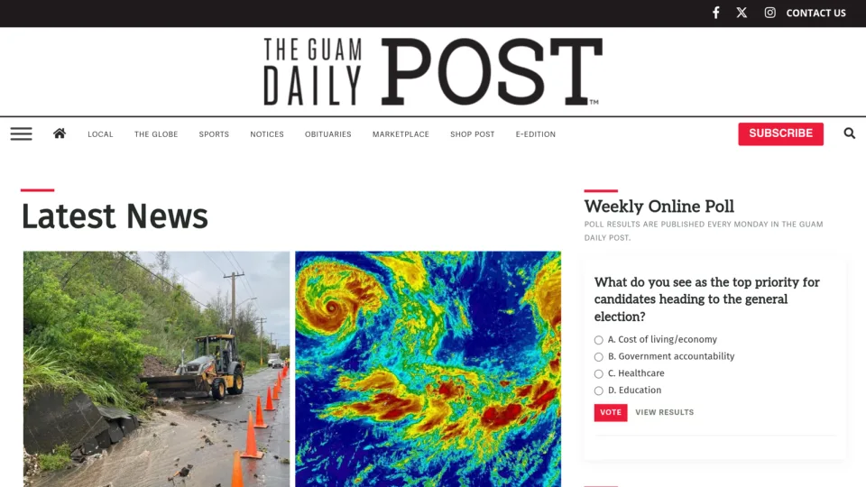 Captura de The Guam Daily Post