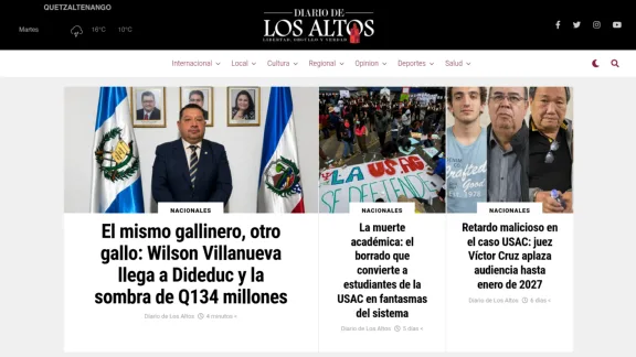 Captura de Diario de Los Altos