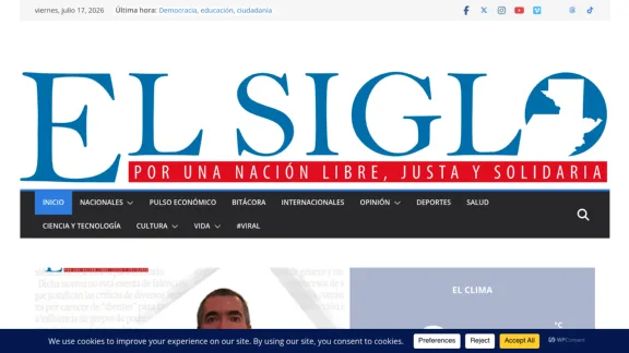 Captura de El Siglo