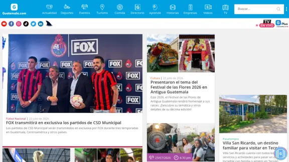Captura de Guatemala.com