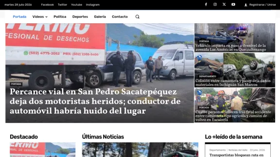 Captura de Las Noticias del Valle