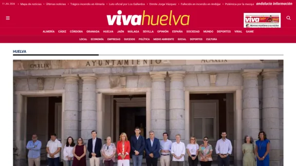 Captura de Viva Huelva