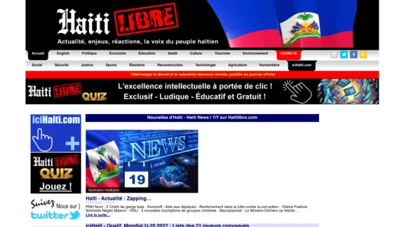 Captura de HaÃ¯ti Libre