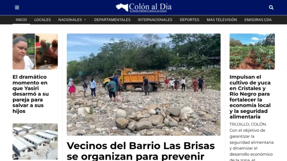 Captura de Colón al Día