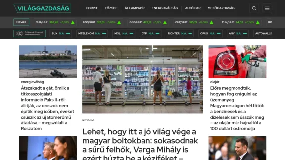 Captura de Világgazdaság