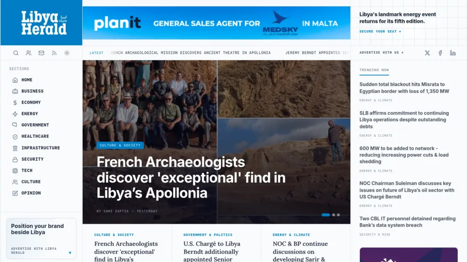 Captura de Libya Herald