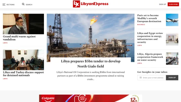 Captura de Libyan Express