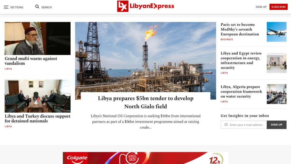 Captura de Libyan Express