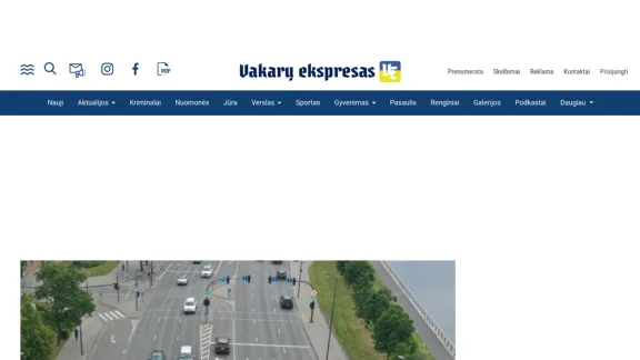Captura de Vakarų ekspresas