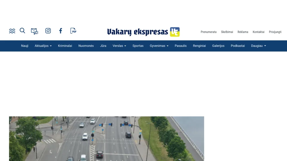 Captura de Vakarų ekspresas