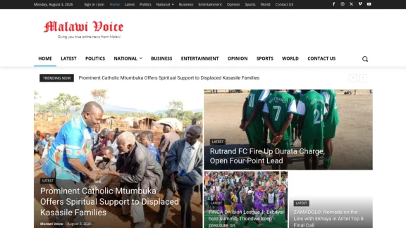 Captura de Malawi Voice