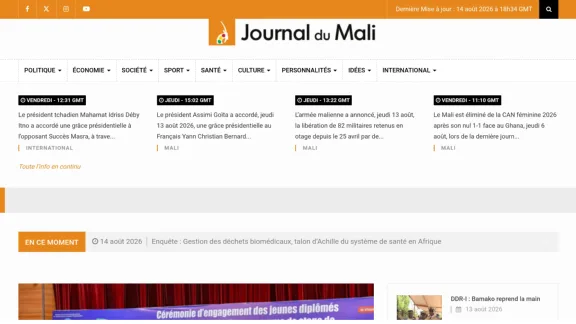 Captura de Journal du Mali