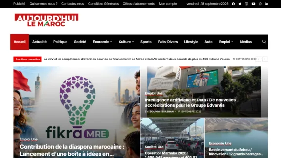 Captura de Aujourd’hui le Maroc