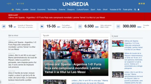 Captura de Unimedia