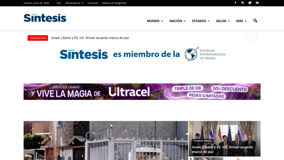 Captura de Síntesis