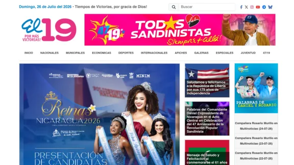 Captura de El 19 Digital