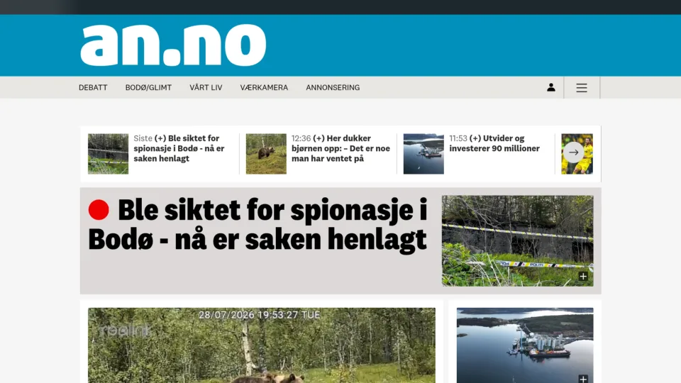 Captura de Avisa Nordland