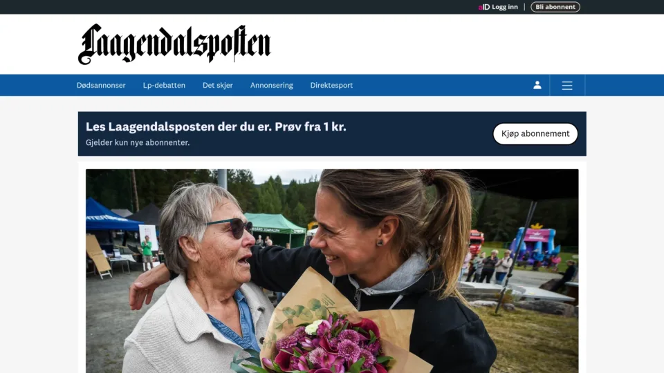 Captura de Laagendalsposten