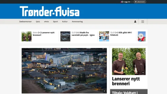 Captura de Trønder-Avisa