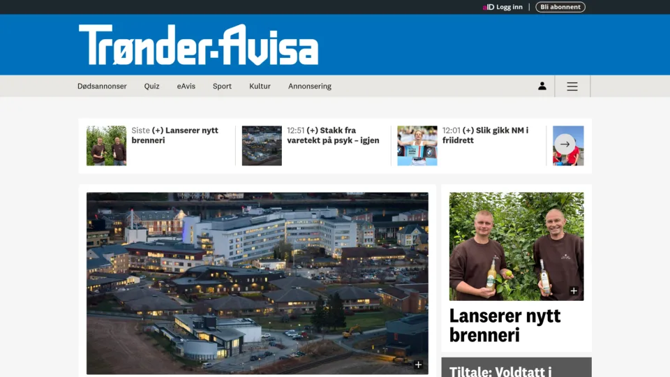 Captura de Trønder-Avisa