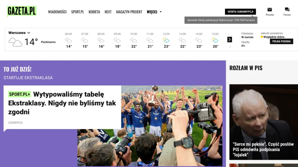 Captura de Gazeta.pl