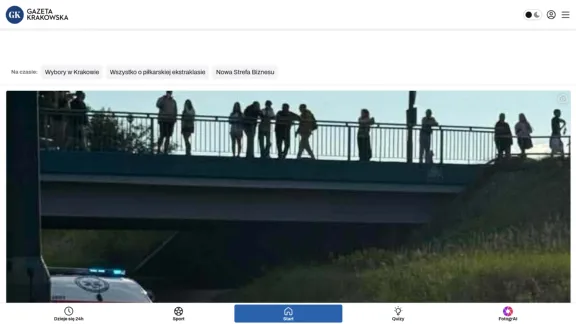 Captura de Gazeta Krakowska