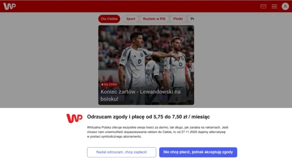 Captura de Wirtualna Polska