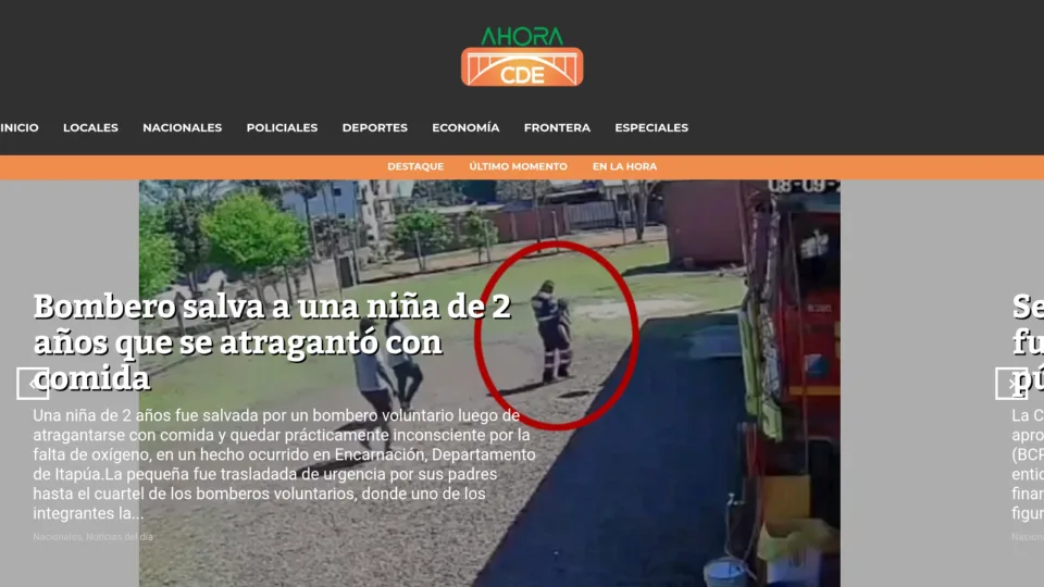 Captura de Ahora CDE