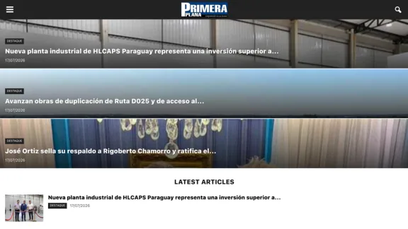 Captura de Primera Plana