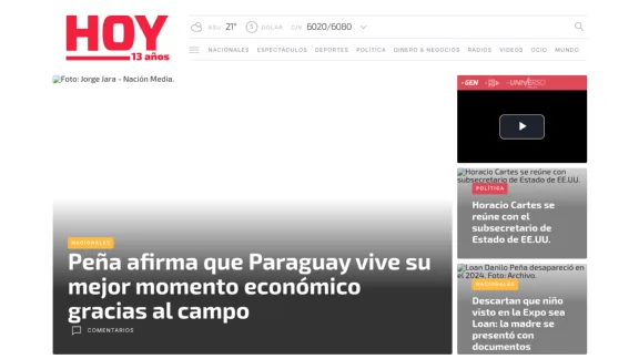 Captura de Hoy