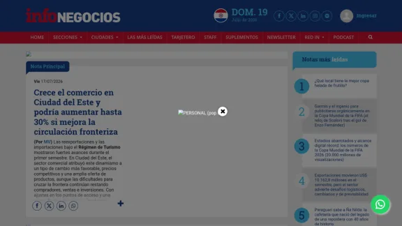 Captura de InfoNegocios