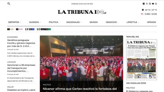 Captura de La Tribuna