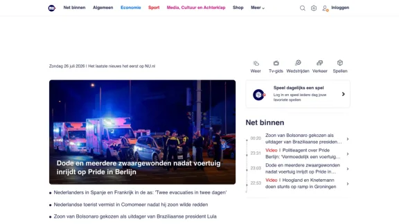 Captura de NU.nl
