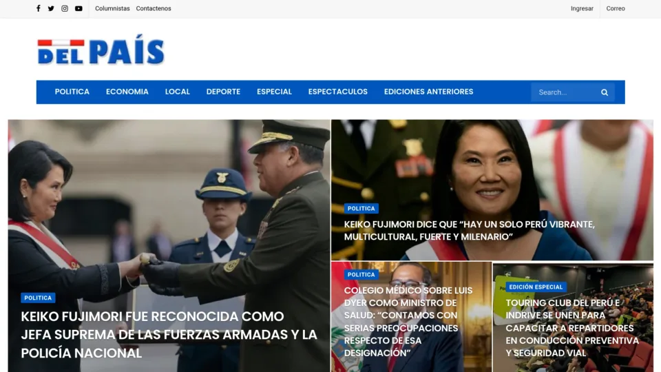 Captura de Del País