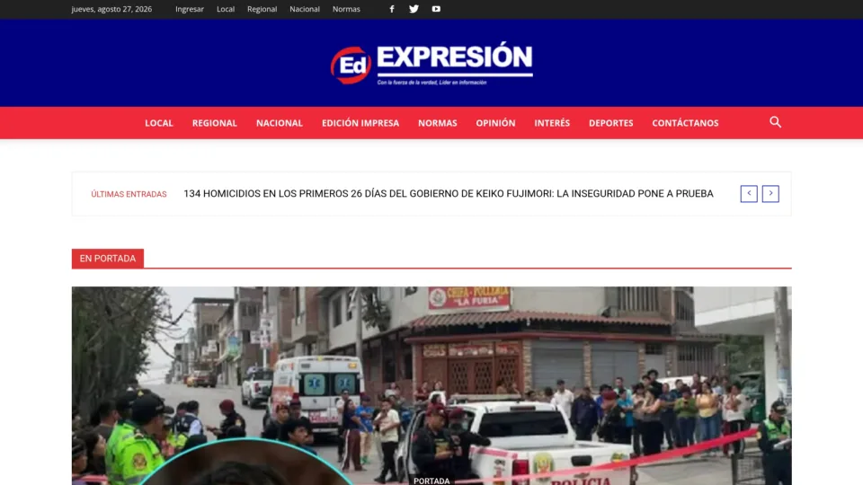Captura de Expresión