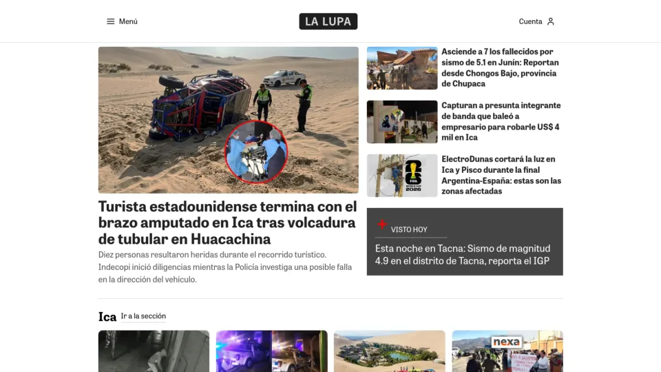 Captura de La Lupa