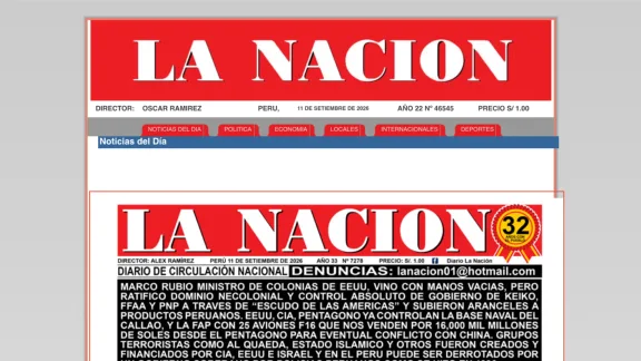 Captura de La Nación