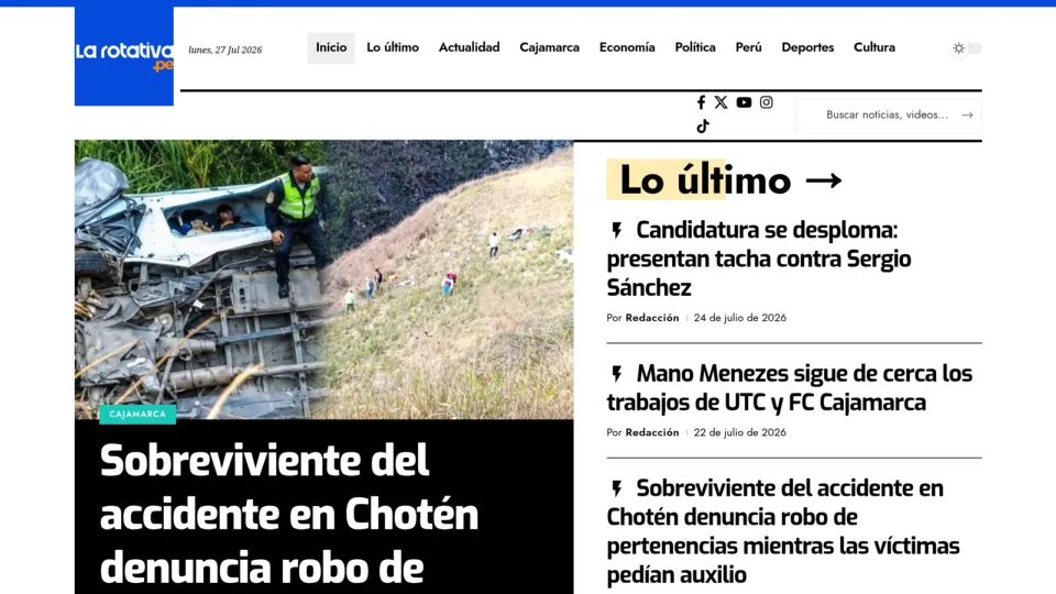 Captura de La Rotativa
