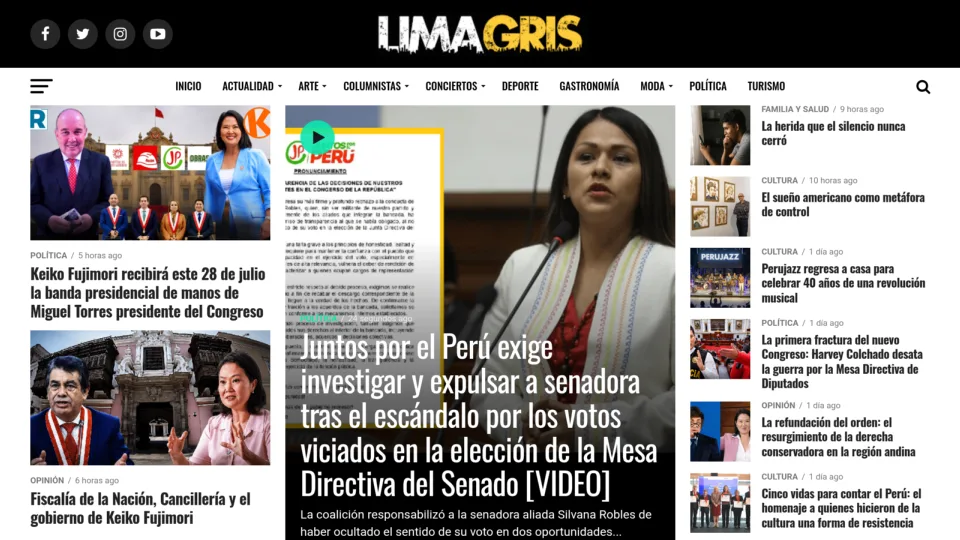 Captura de Lima Gris