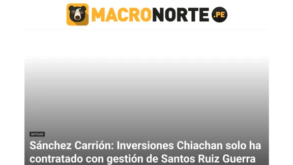 Captura de Macro Norte