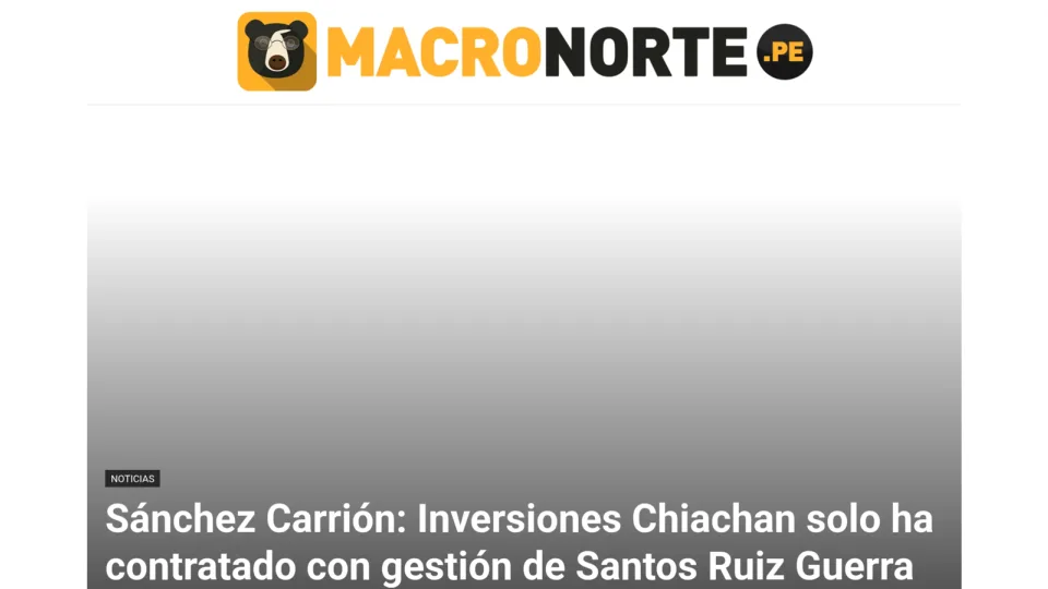Captura de Macro Norte