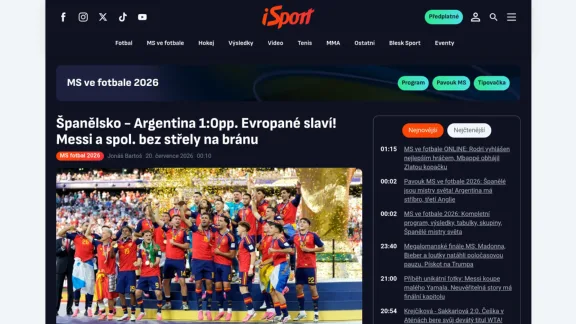 Captura de Deník Sport