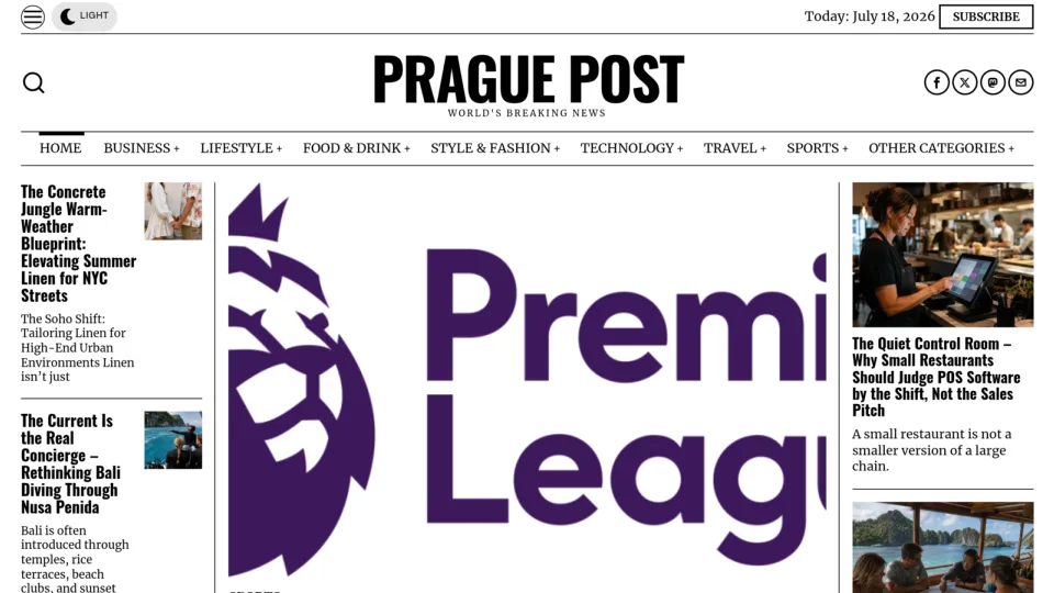 Captura de The Prague Post